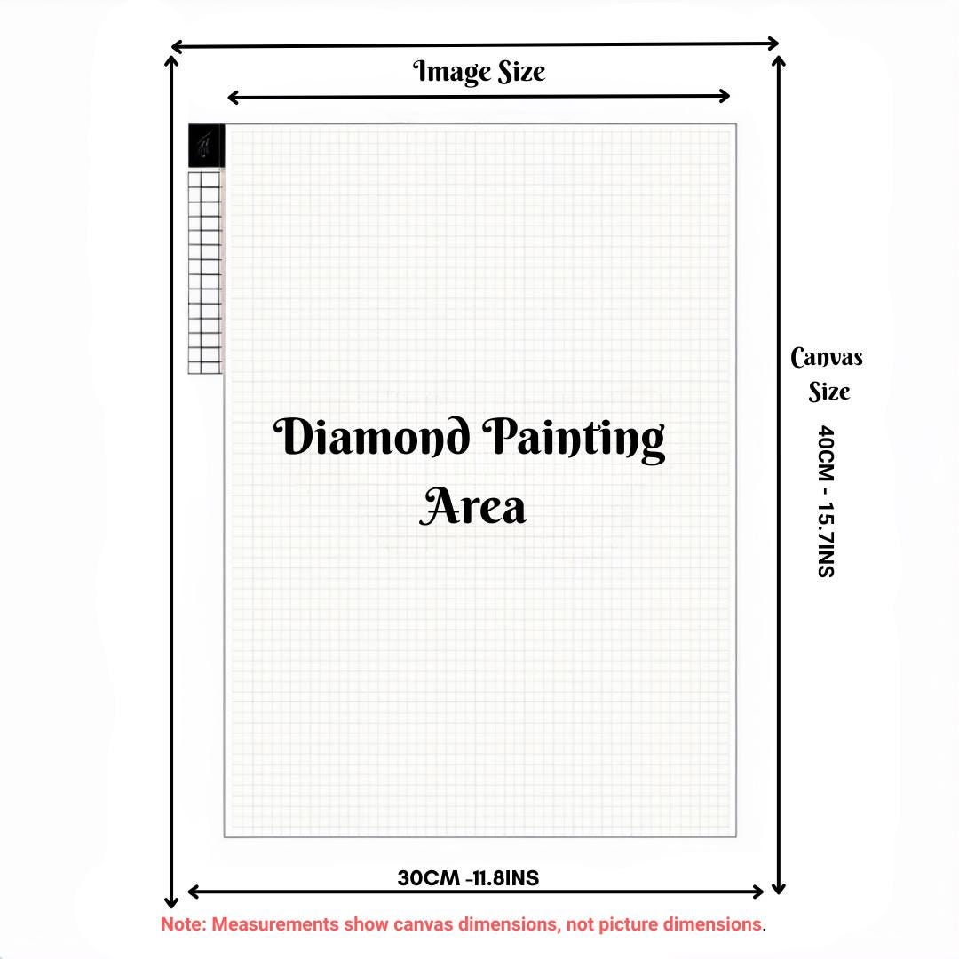 Custom Photo Diamond Painting Kit with Sparkly Rhinestone Decor