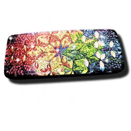 Handmade Diamond Painting Glasses Case Sparkly Rhinestone Decor