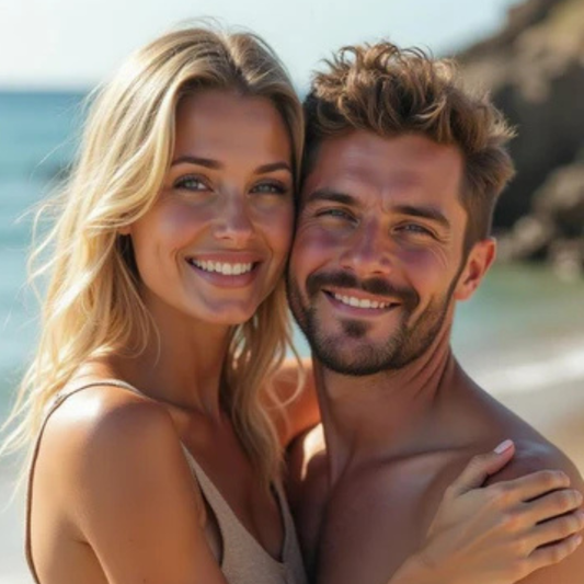 Custom Photo Diamond Painting Kit with Sparkly Rhinestone Decor