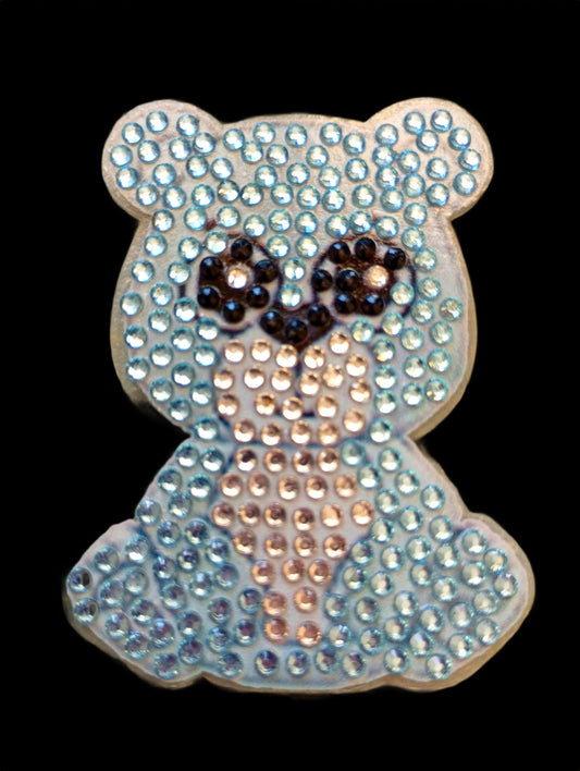 Handmade Sparkly Rhinestone Animal Set: Diamond Painting Art (Set of 8)