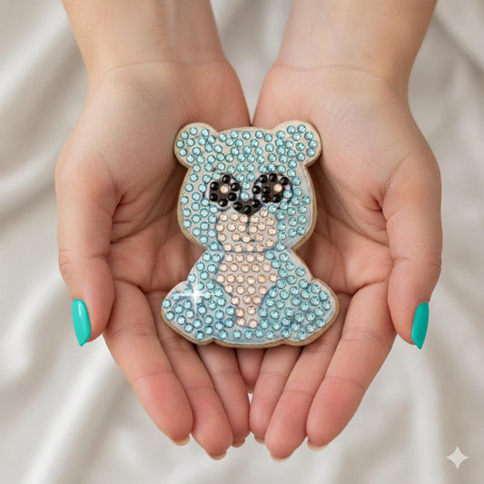 Handmade Handmade Sparkly Animal Magnets Diamond Painting Rhinestones