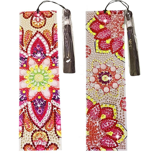 Handmade Sparkly Diamond Painting Bookmarks Set of 4 Sold Individually