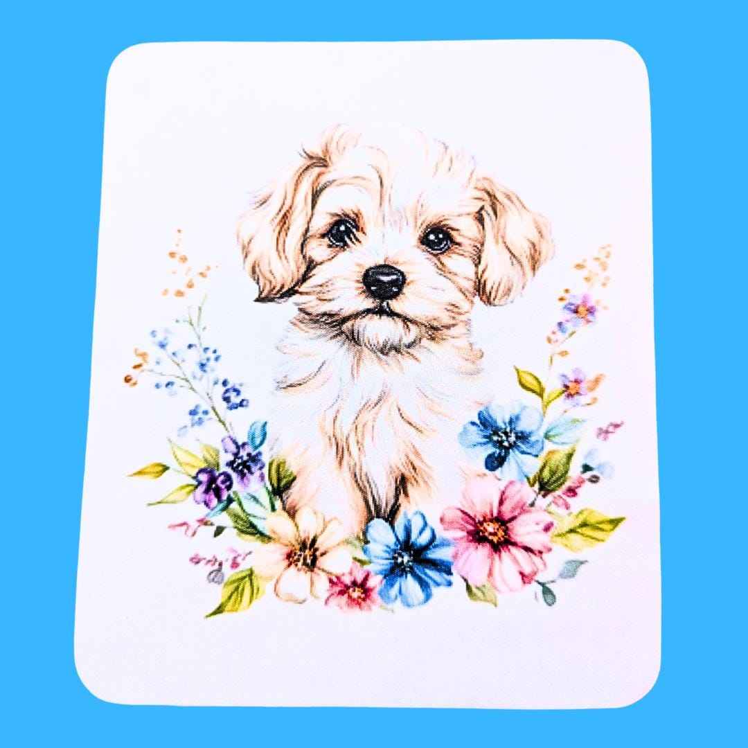Puppy Microfiber Cleaning Cloth – Adorable Lens Cleaner (180mm x 150mm)
